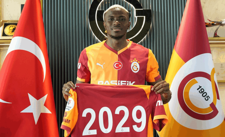 OFFICIAL: Osimhen joins Galatasaray from Napoli in a Turkish transfer record of €75m
